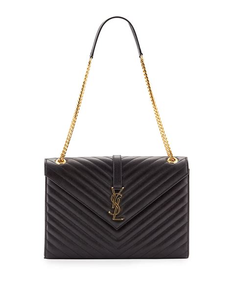 ysl monogram envelope bag white|ysl monogram envelope bag.